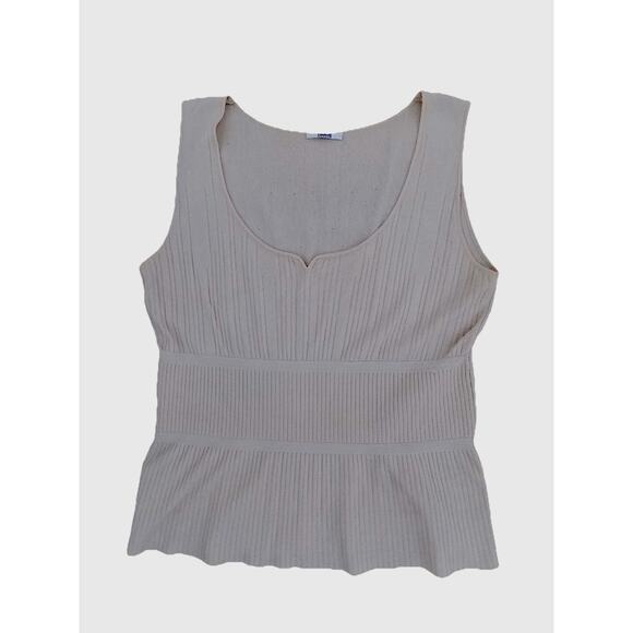 Wolford knit top tank sleeveless ribbed size Small - Picture 4 of 6